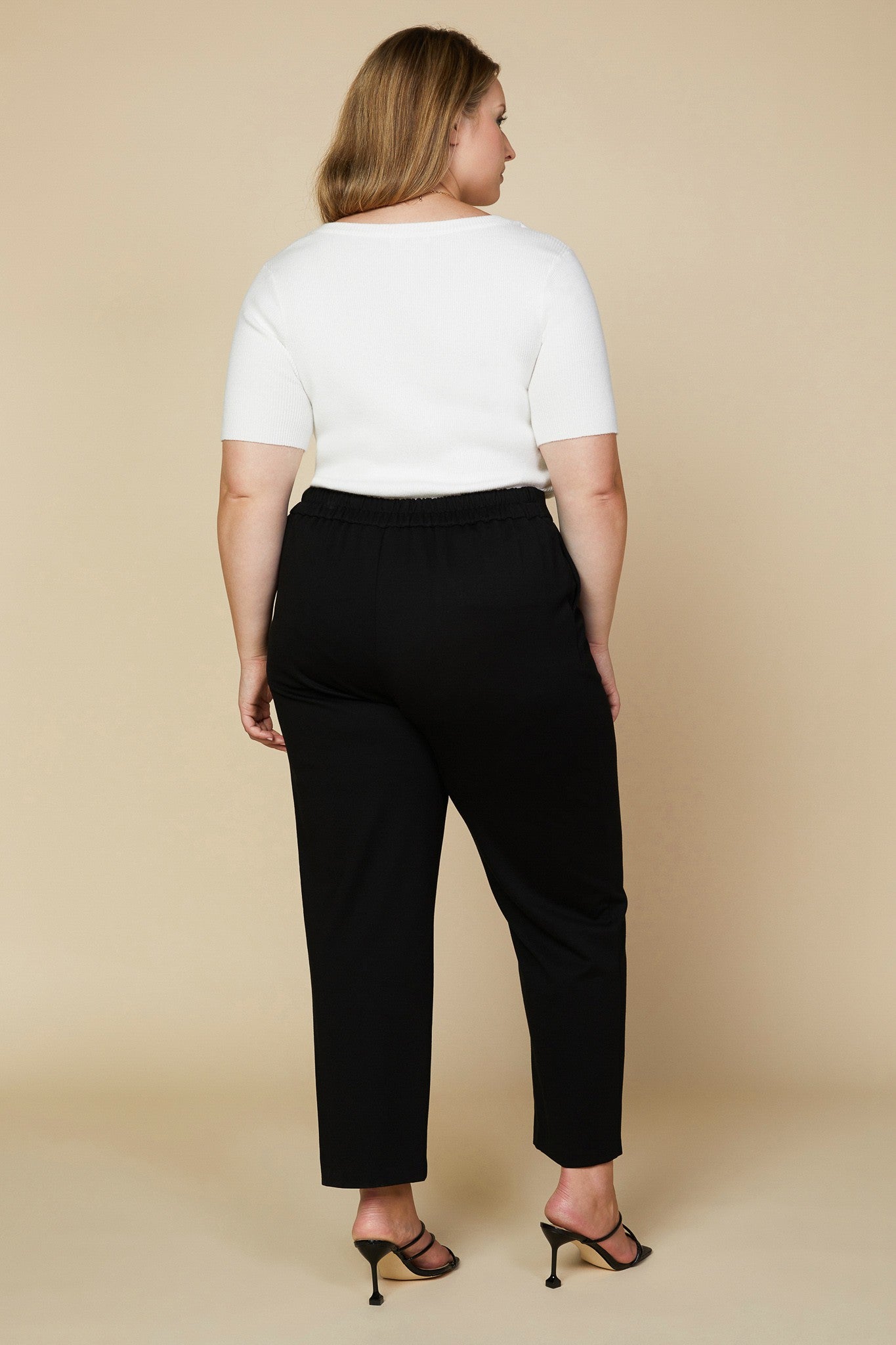 Knit PinTuck Trouser (Final Sale)