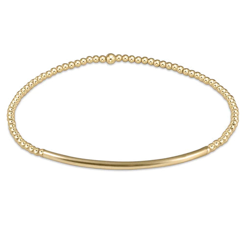 Enewton | Bliss Bar Gold 2mm Bracelet
