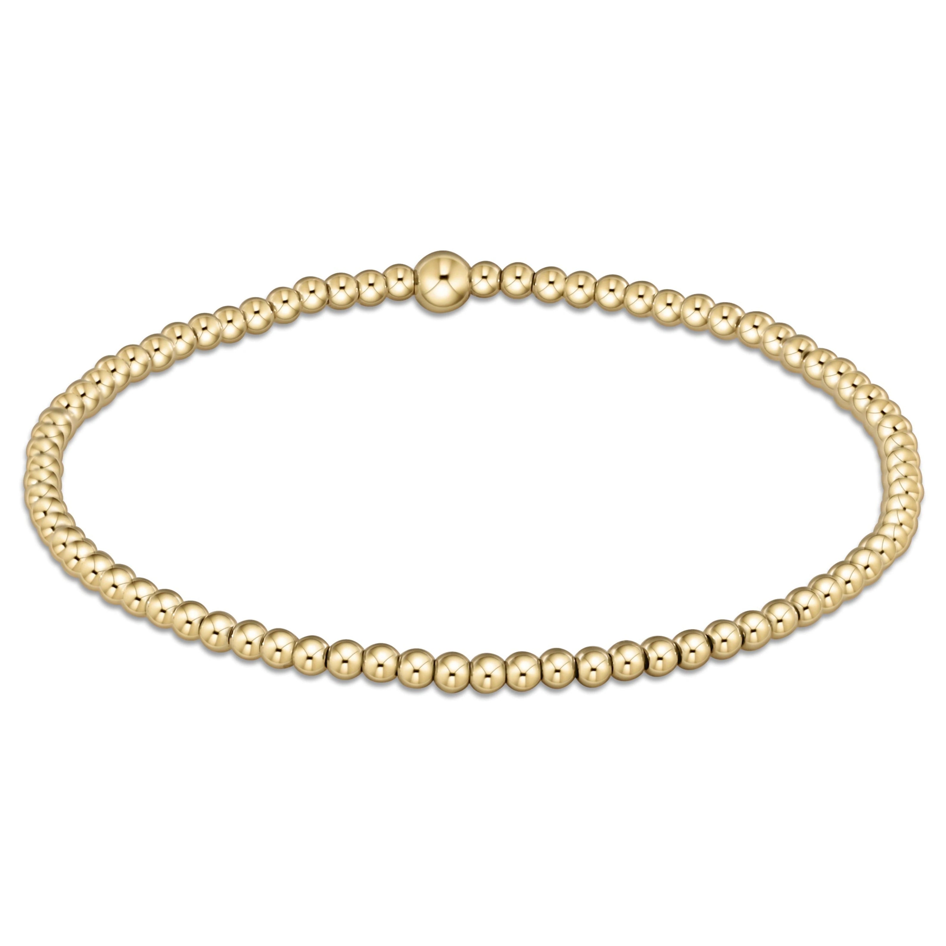 Enewton | Classic Gold 2.5mm Bead Bracelet