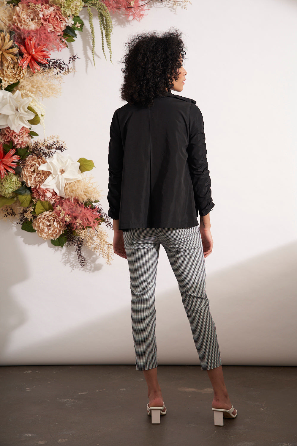 Renuar | Black Packable Jacket (Final Sale)