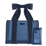 Case-Mate | Denim Bow Jelly Tote Bag