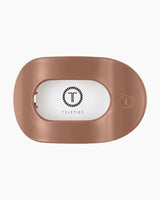 Teleties | Mocha Mousse Large Flat Round Clip