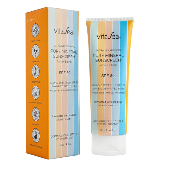 VitaSea | Ultra Nourishing Pure Mineral Sunscreen Lotion SPF 50