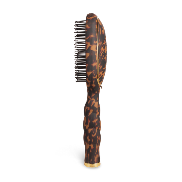 Teleties | Detangler Hair Brush for Thick Hair - Tortoise