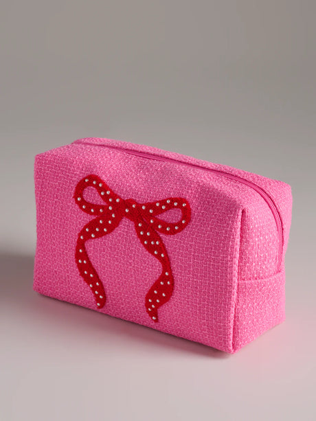 Shiraleah | Mara Bow Large Zip Pouch
