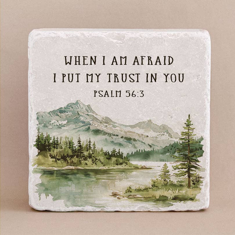 Twelve Stone Art - 691 | Psalm 56:3 - Small