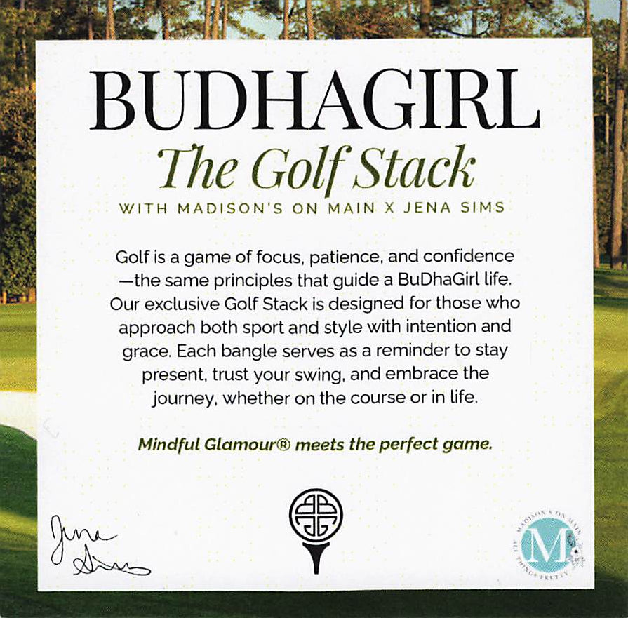 BuDhaGirl | Madison's X Jena Sims Golf Luxe Stack
