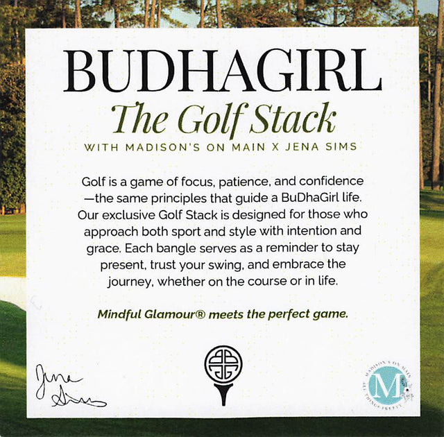 BuDhaGirl | Madison's X Jena Sims Golf Luxe Stack