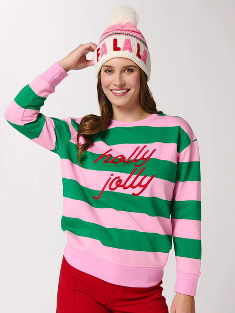 Shiraleah | "Fa La La" Beanie - Blush