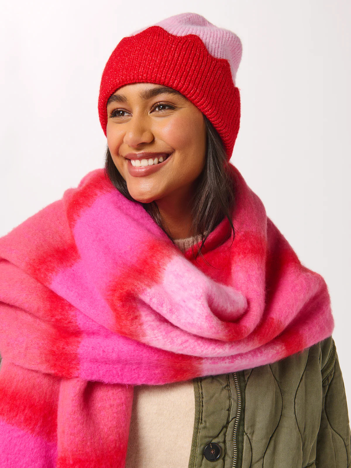 Shiraleah | Melody Beanie - Pink