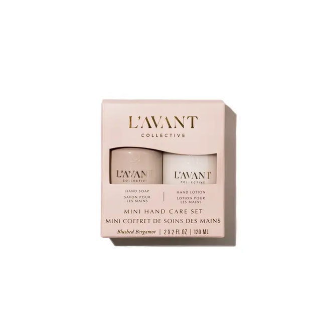 L'AVANT COLLECTIVE | Mini Hand Care Set, Hand Soap + Hand Lotion Blushed Bergamot