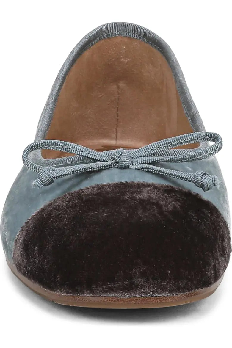 Sam Edelman | Alie 2 Ballet Flat in Azure Blue Suede