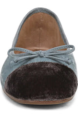 Sam Edelman | Alie 2 Ballet Flat in Azure Blue Suede