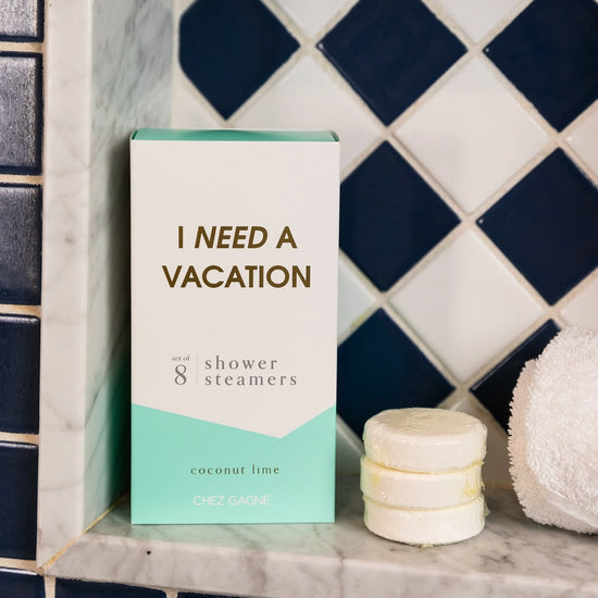 Chez Gagne | I Need A Vacation Shower - Shower Steamers