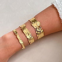 Easton Elle | Plated Cuff - Extra Thick