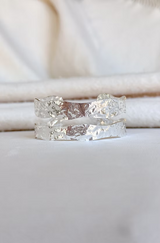 Easton Elle | Double Plated Cuff - Silver