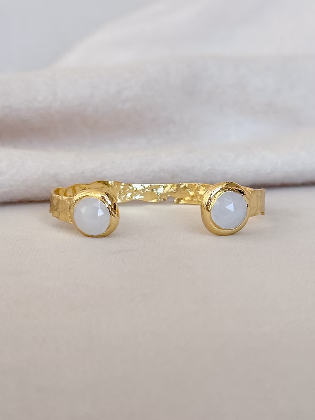 Easton Elle | Misty Cuff - Crystal Clear Quartz