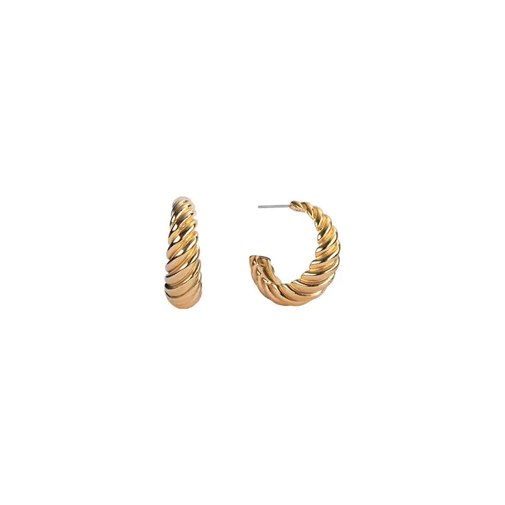 Brenda Grands Jewelry | Big Braided Hoops