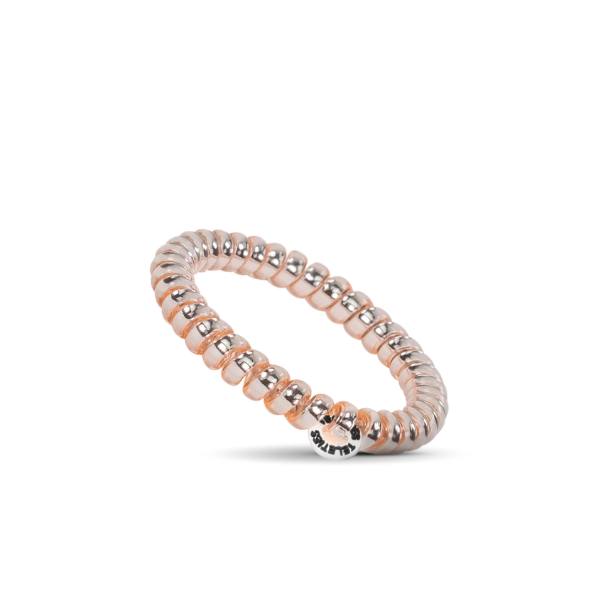 Teleties | Millennial Pink - Small Spiral Hair Ties