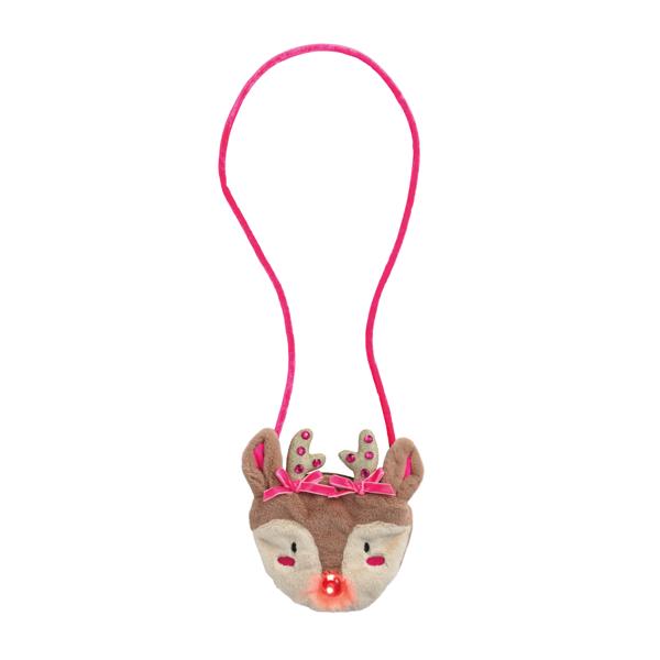 Mudpie | Reindeer Light-Up Purse