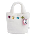 Mudpie | Glitzy Purse And Lip Gloss Keychain Set