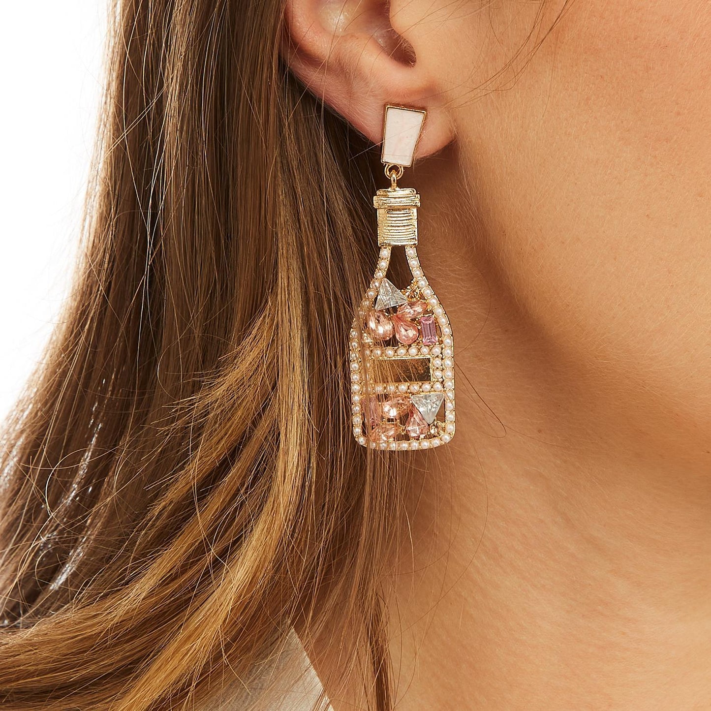 Trish Crystal Embellished Earrings