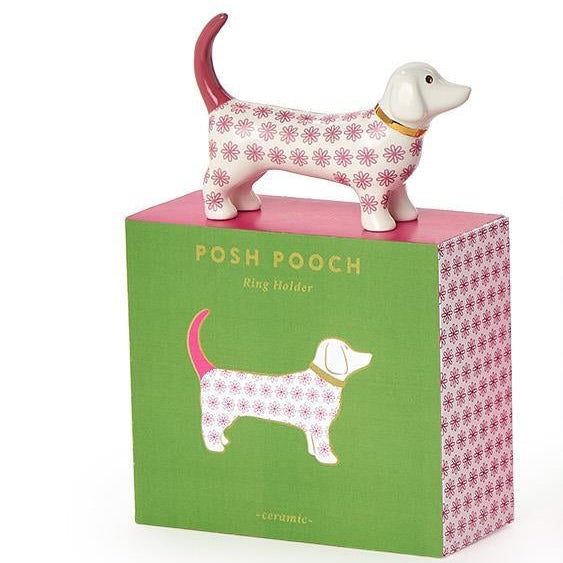 Two's Company | Dog Ceramic Ring Holder