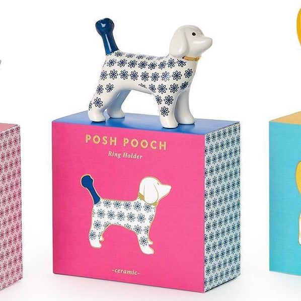 Two's Company | Dog Ceramic Ring Holder