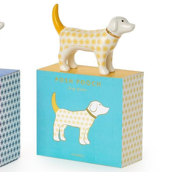 Two's Company | Dog Ceramic Ring Holder