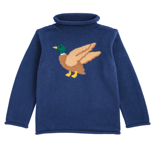Mudpie | Duck Rollneck Toddler Sweater