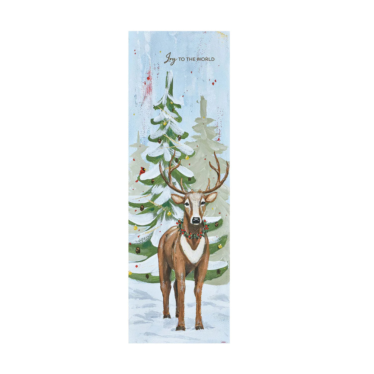 Load image into Gallery viewer, Glory Haus Joy To The World Reindeer Canvas
