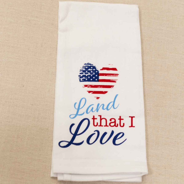 Land That I Love Hand Towel