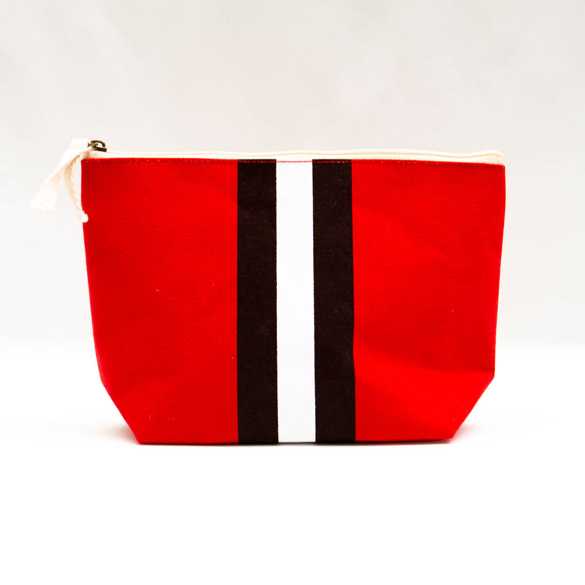 Load image into Gallery viewer, Campus Stripe Cosmetic Bag
