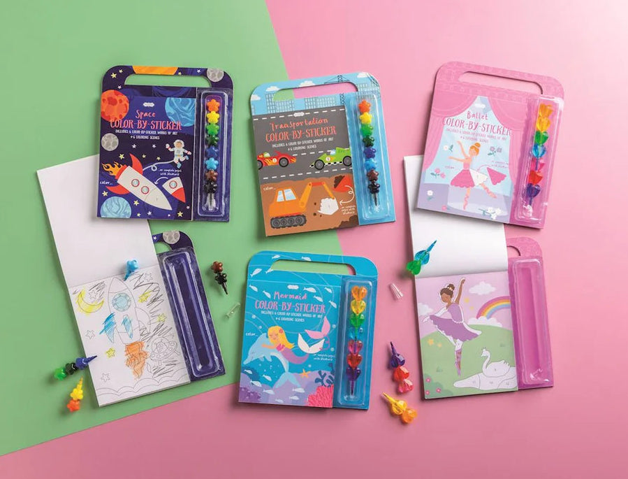 Mudpie | Color By Sticker Book