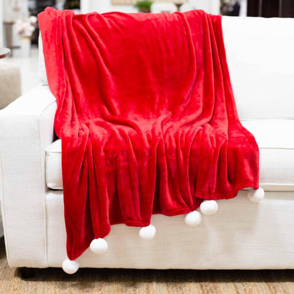 The Royal Standard | Santa Pom Pom Throw