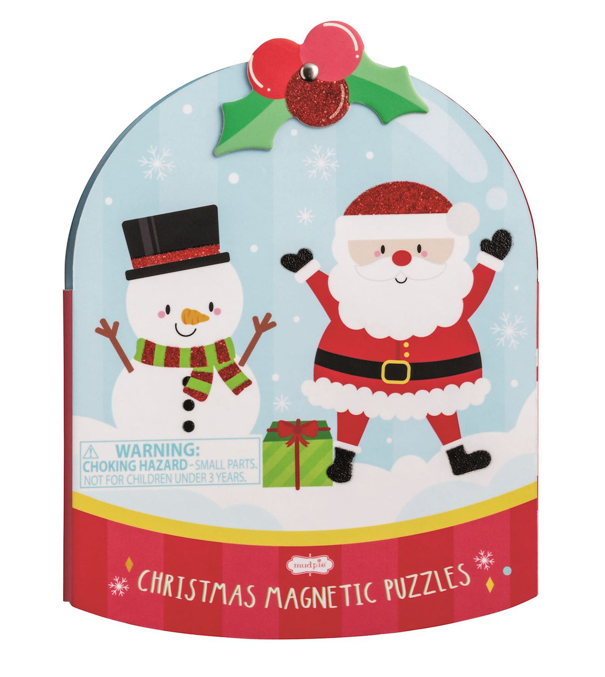 Mudpie | Snow Globe Magnetic Puzzle Book
