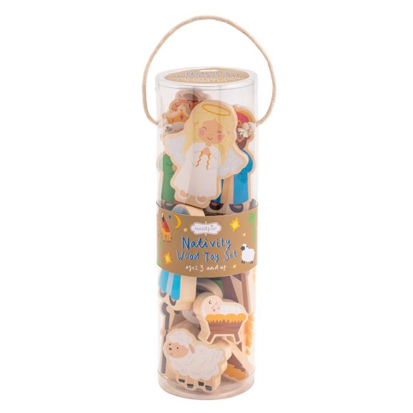Mudpie | Nativity Wood Toy Set