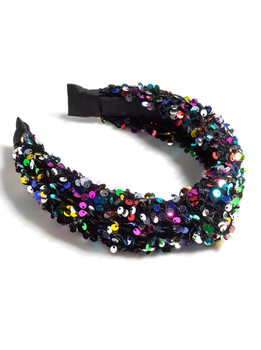 The Knotted Sequins Headband