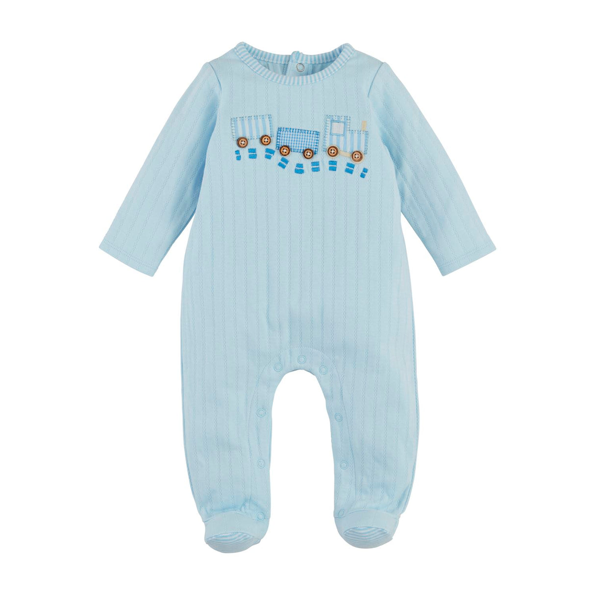 Mudpie | Train Pointelle Sleeper