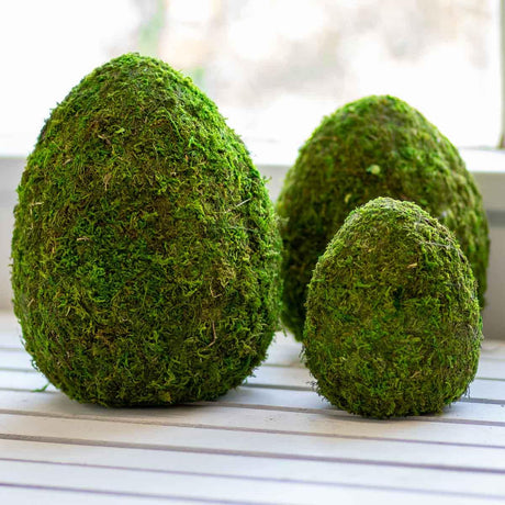 The Royal Standard | Moss Egg Décor 8" (Final Sale)