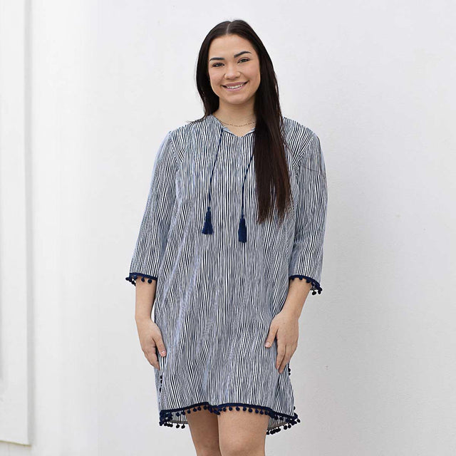 The Royal Standard | Fiji Stripe Tunic Cover Up