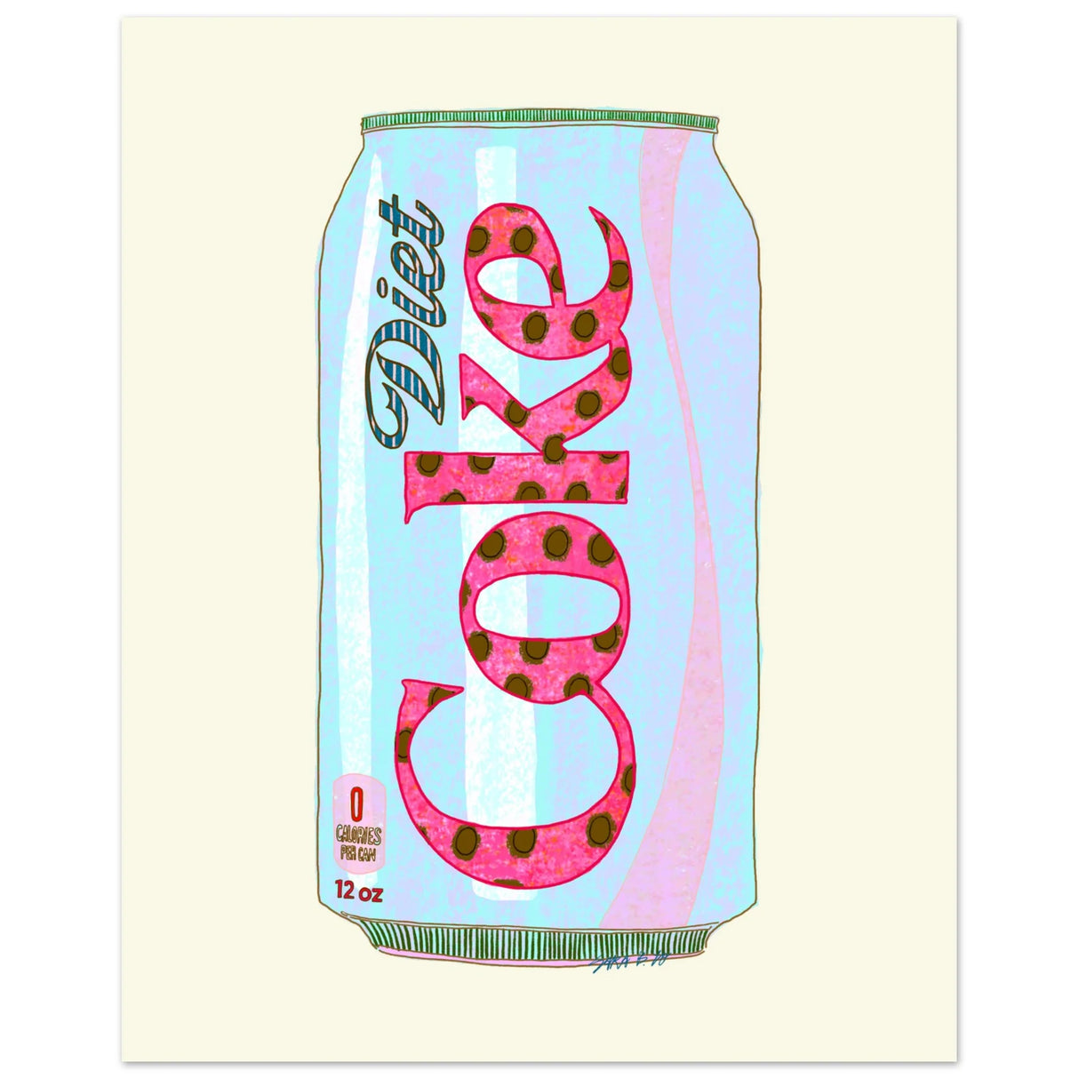 Intuitive Creations 8x10 Poster Prints | Diet Cola