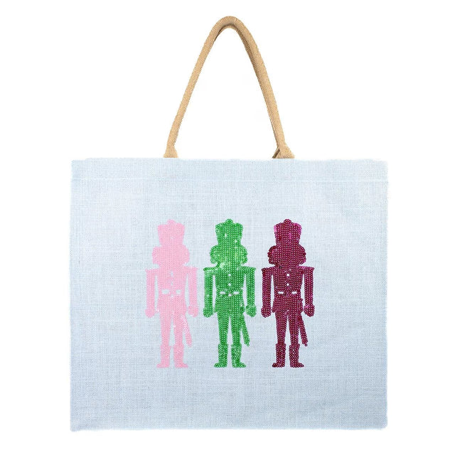 The Royal Standard | Candy Nutcracker Sequin Carryall Tote