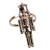 The Royal Standard | Nutcracker Napkin Rings, Set of 4