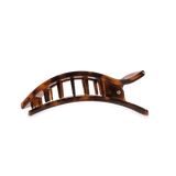 Teleties |  Flat Rectangle Hair Clip | Medium | Tortoise