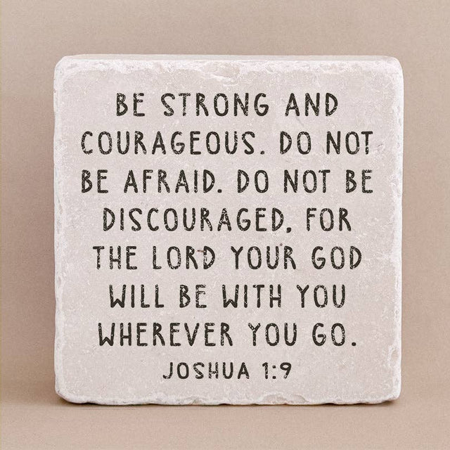 Twelve Stone Art - 572 | Joshua 1:9 - Small