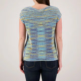 Tribal | Space-Dye Sweater With Cap Sleeves