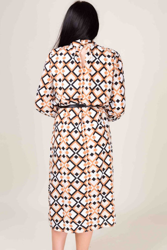 The Johanna Geometric Print Dress (Final Sale)