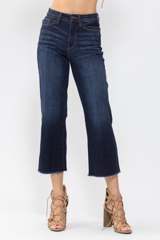 Load image into Gallery viewer, Judy Blue | High Waist Cropped Wide Leg Jeans
