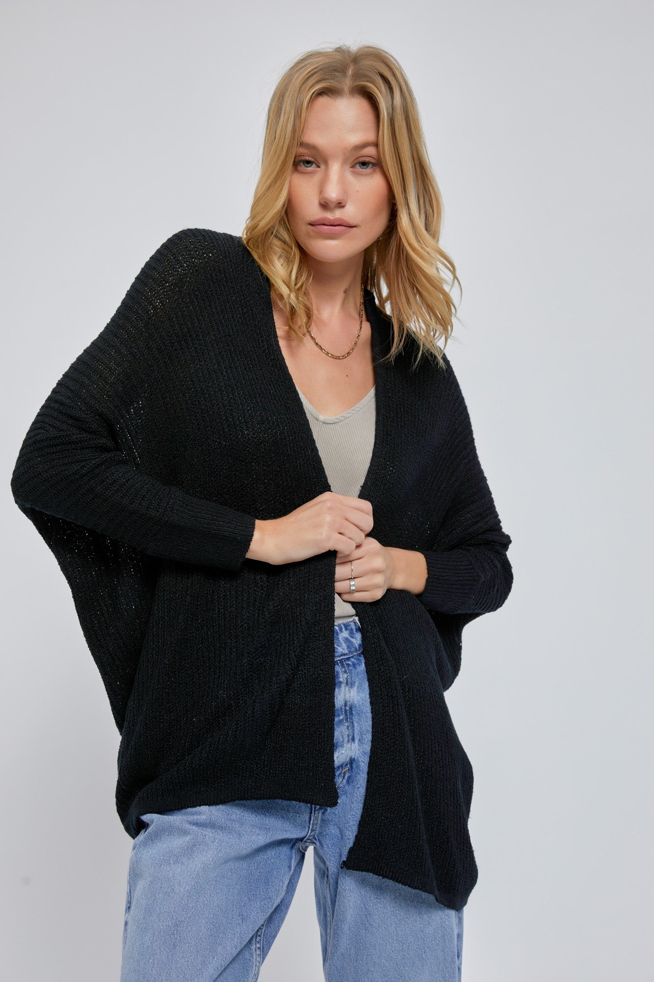 The Charlotte Open Cardigan